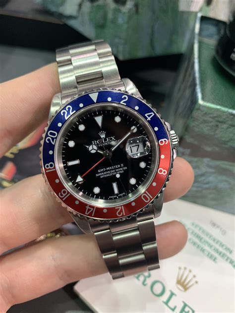 rolex gmt master ii pepsi for sale|Rolex gmt Pepsi bezel.